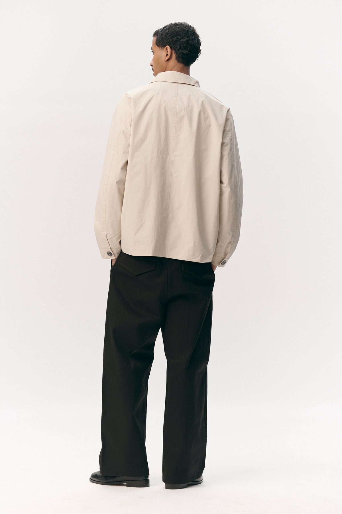 O-SHIRT NYLON SS26 BEIGE