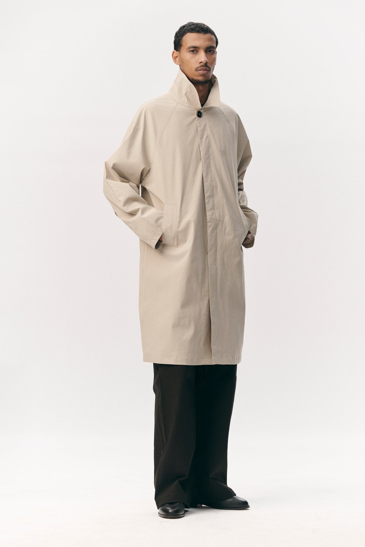JOBA CARCOAT B RIPSTOP SS26 BEIGE