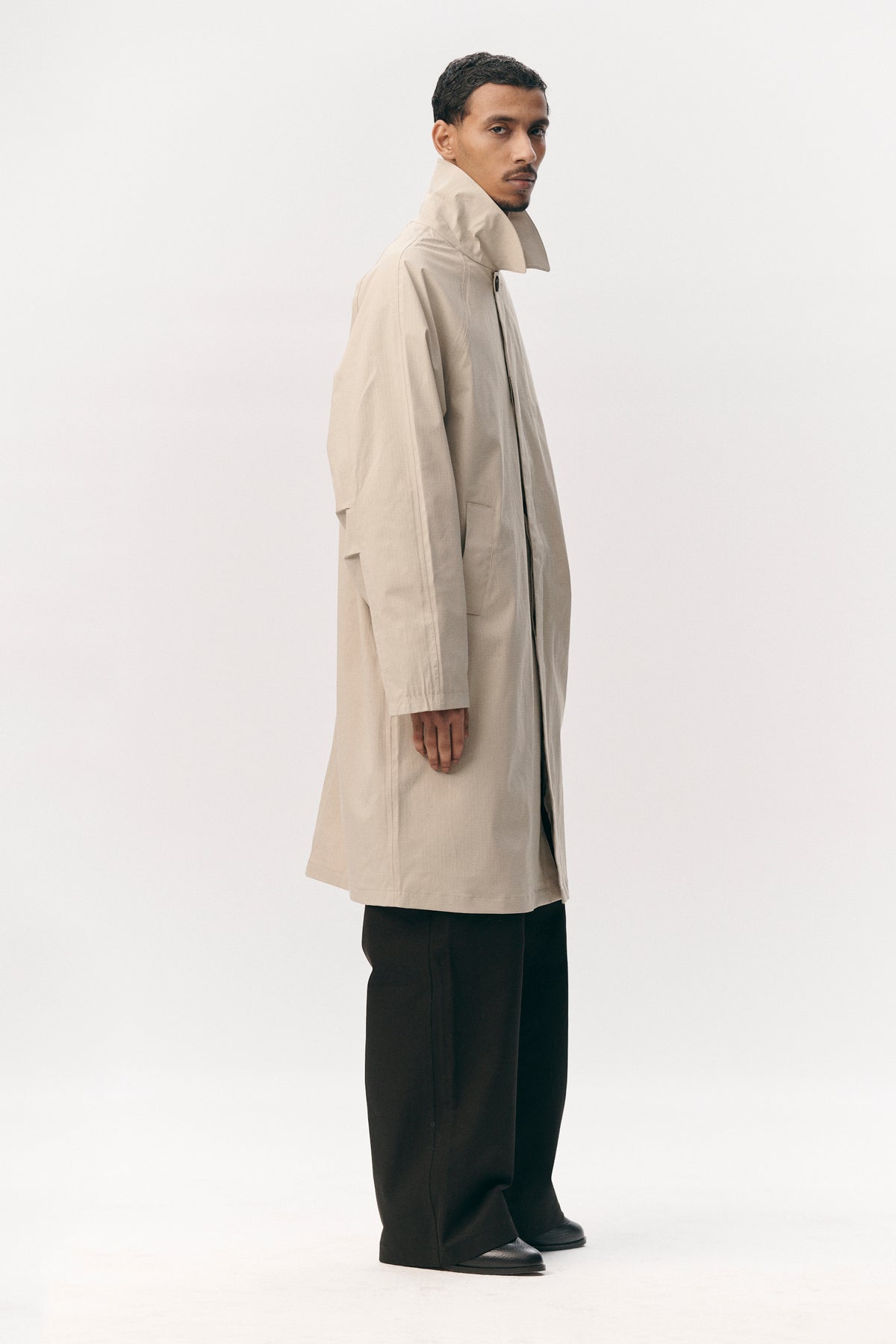 JOBA CARCOAT B RIPSTOP SS26 BEIGE