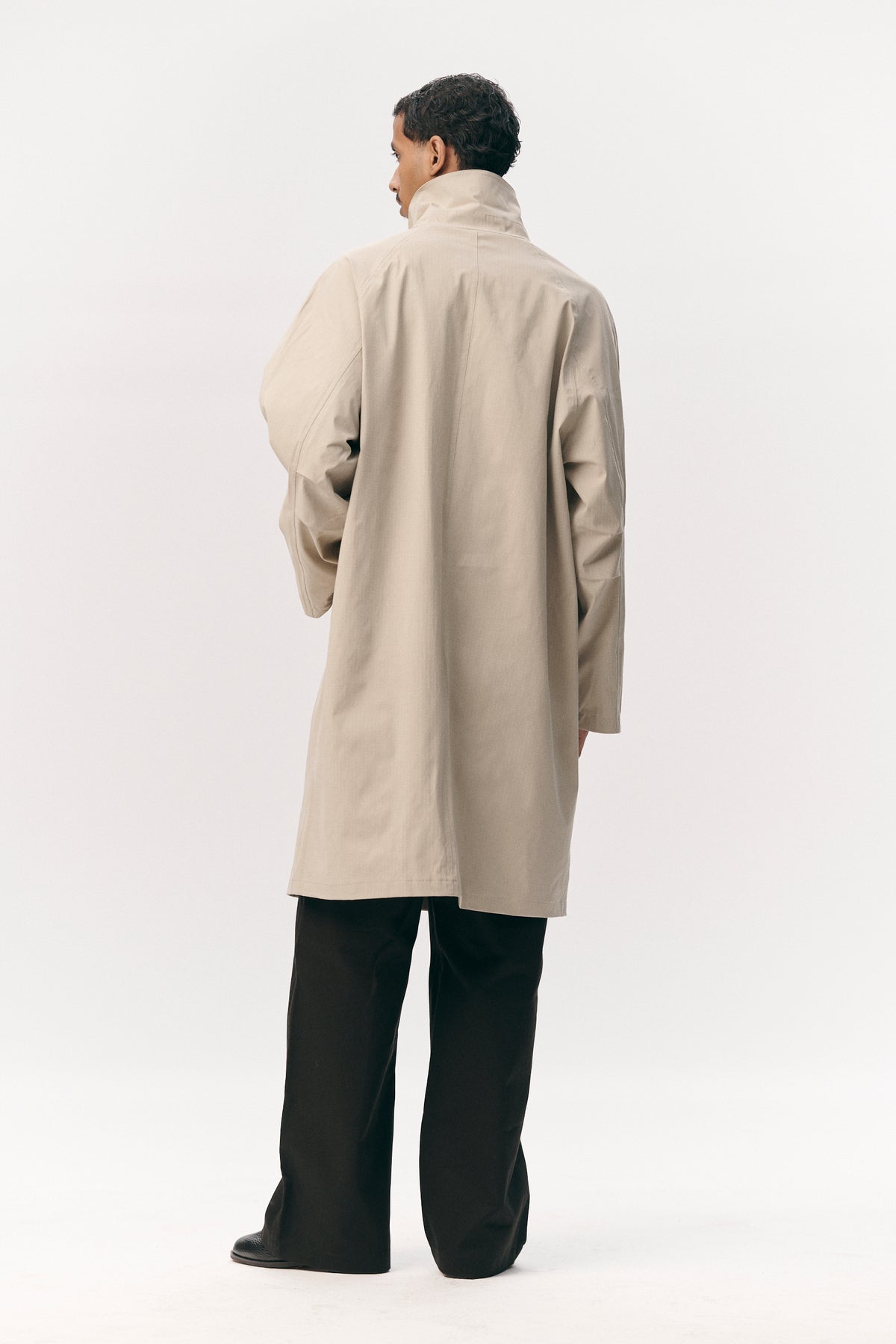 JOBA CARCOAT B RIPSTOP SS26 BEIGE