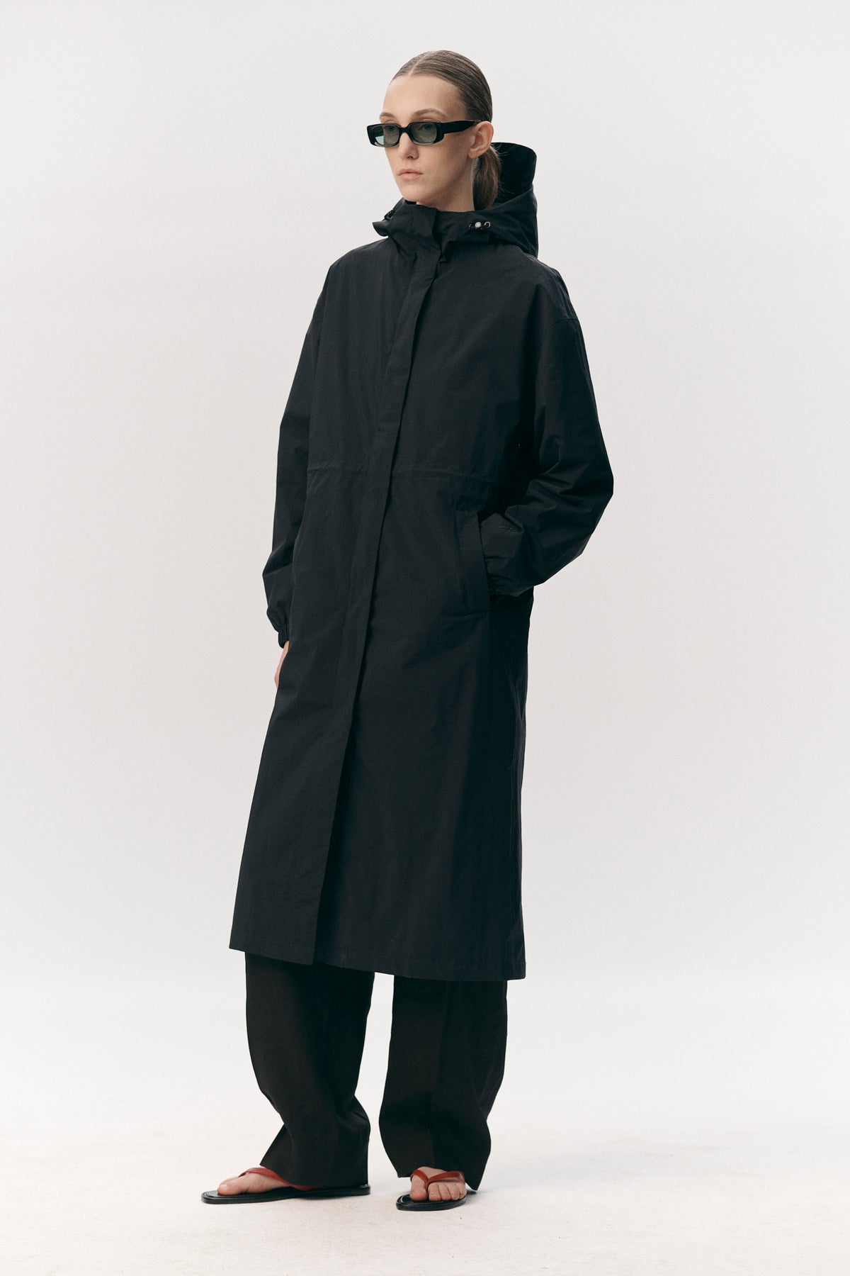 ROOMY LONG TUBE NYLON SS26 NAVY