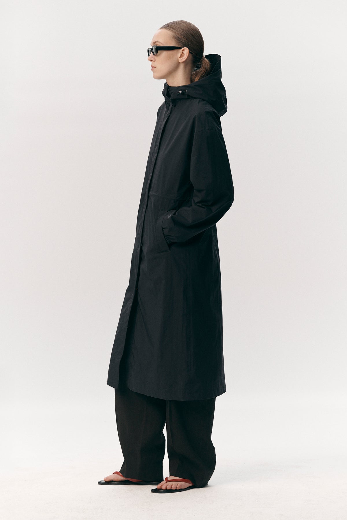 ROOMY LONG TUBE NYLON SS26 NAVY