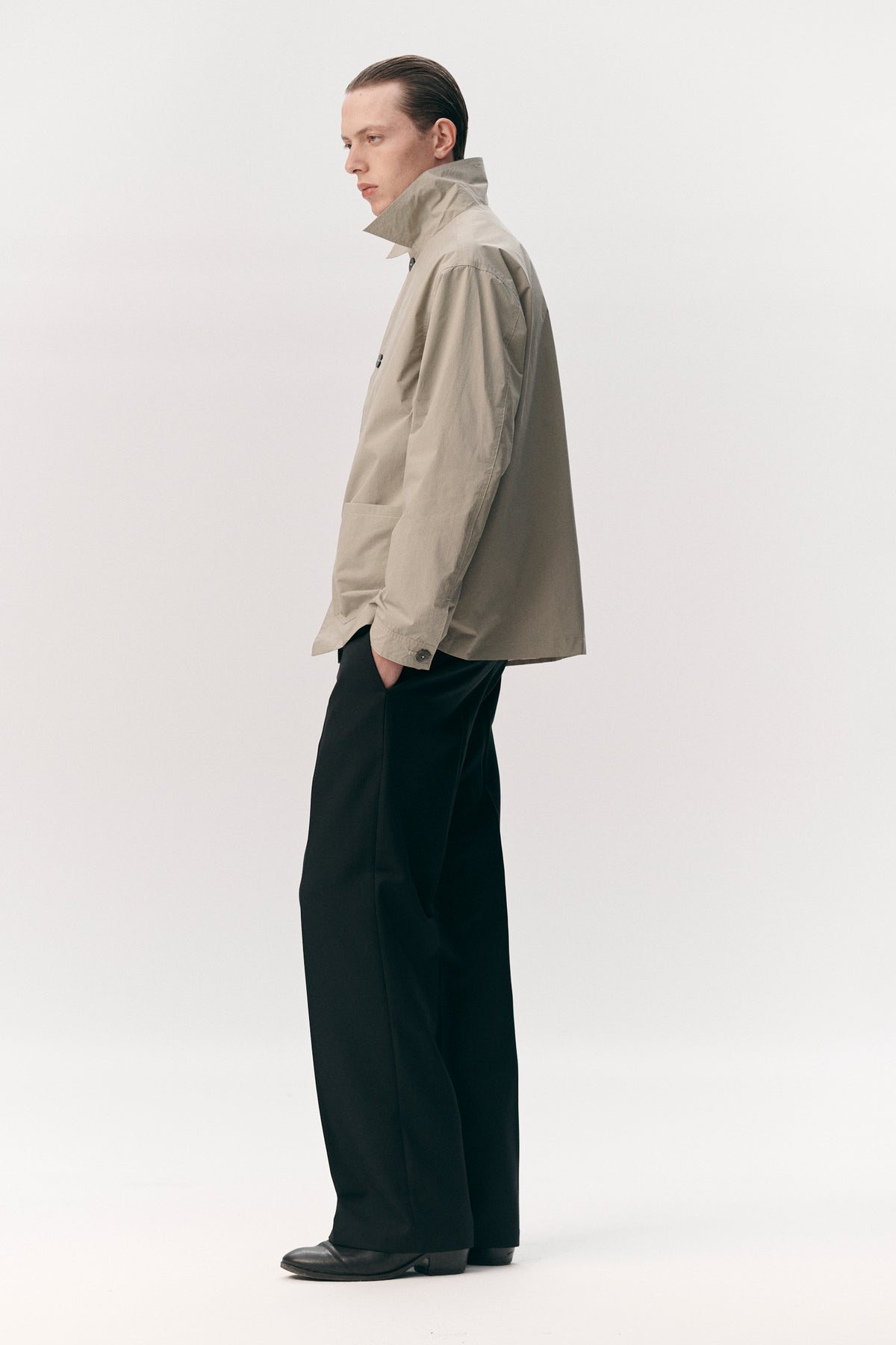 O-SHIRT NYLON SS26 LIGHT ARMY