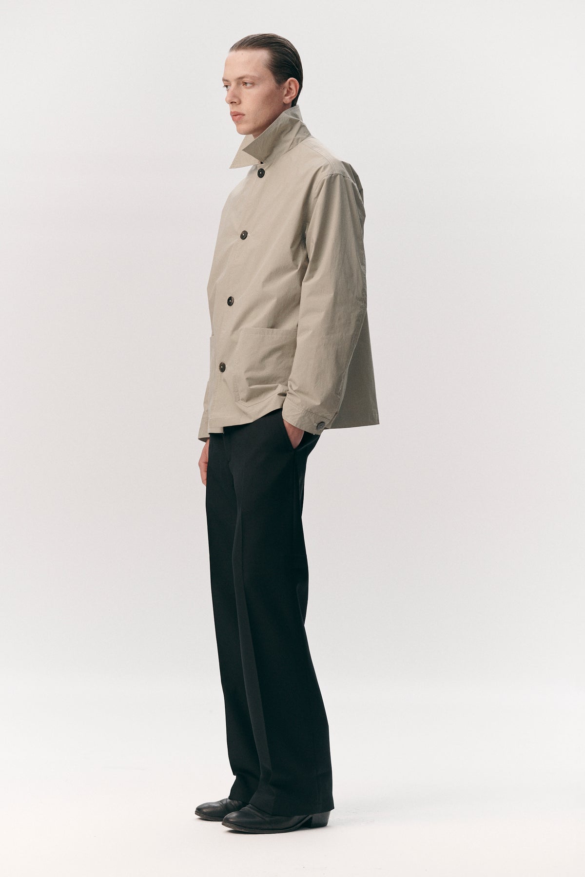 O-SHIRT NYLON SS26 LIGHT ARMY