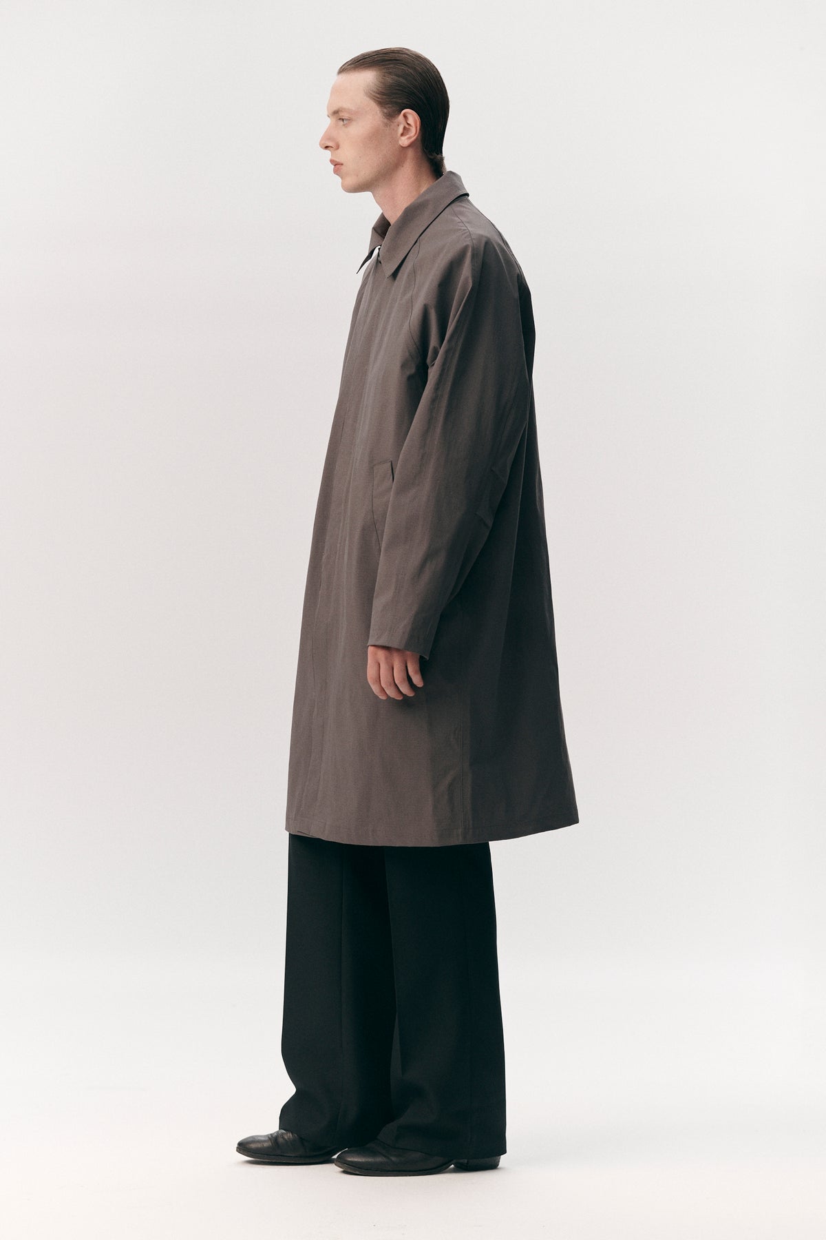 JOBA CARCOAT B RIPSTOP SS26 PURPLE GREY