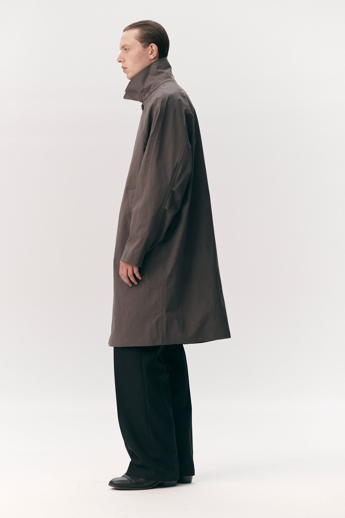 JOBA CARCOAT B RIPSTOP SS26 PURPLE GREY