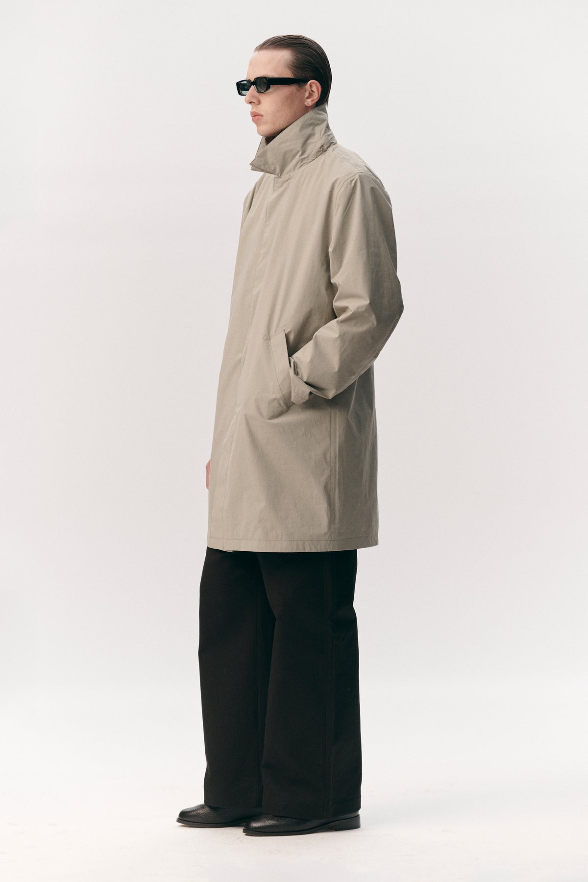 LONG DONG STRETCH NYLON SS26 LIGHT ARMY
