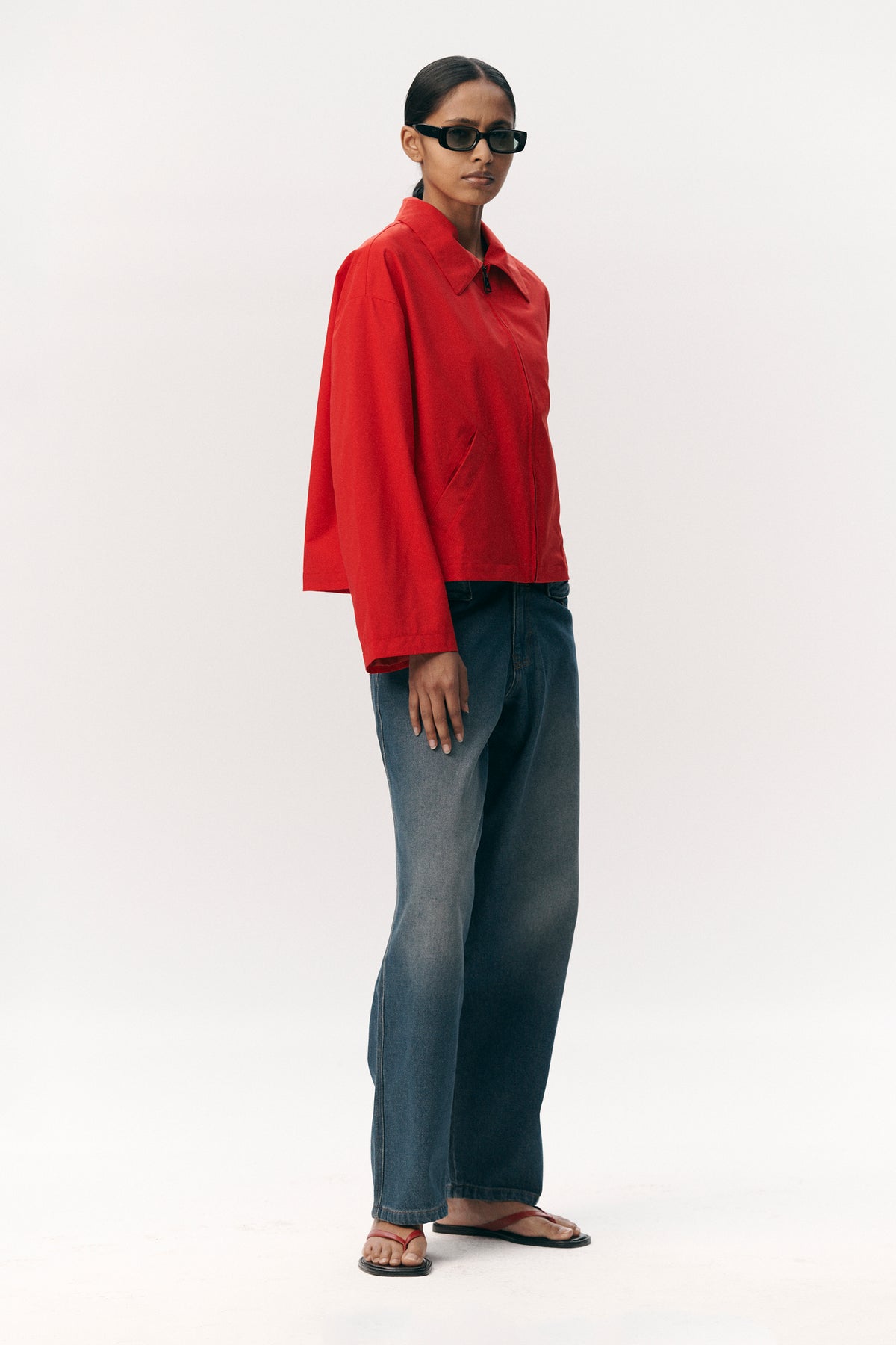 SHIRT JACKET GN SS26 RED