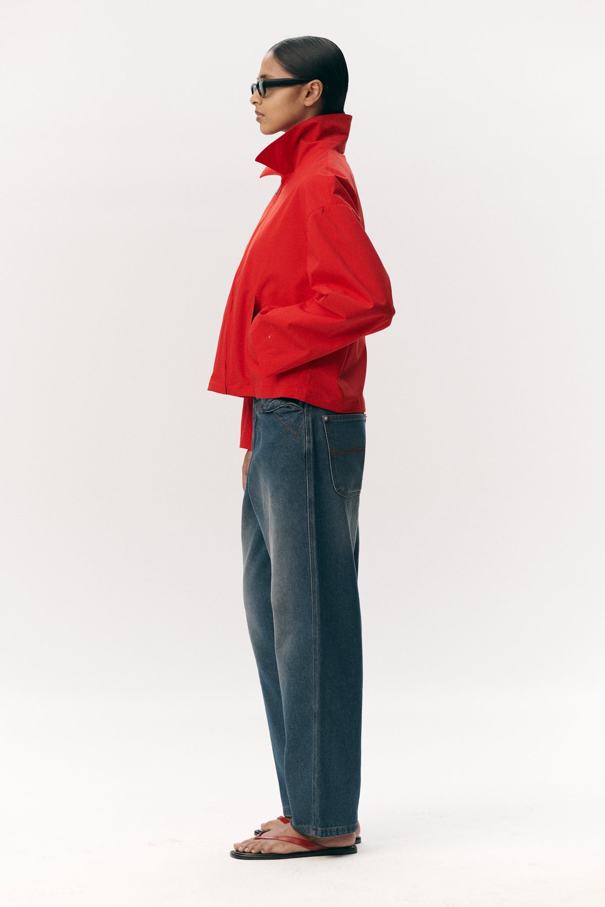 SHIRT JACKET GN SS26 RED