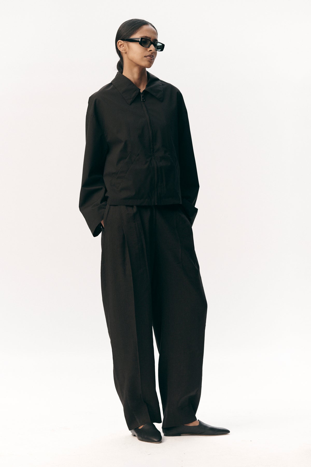 SHIRT JACKET GN SS26 BLACK