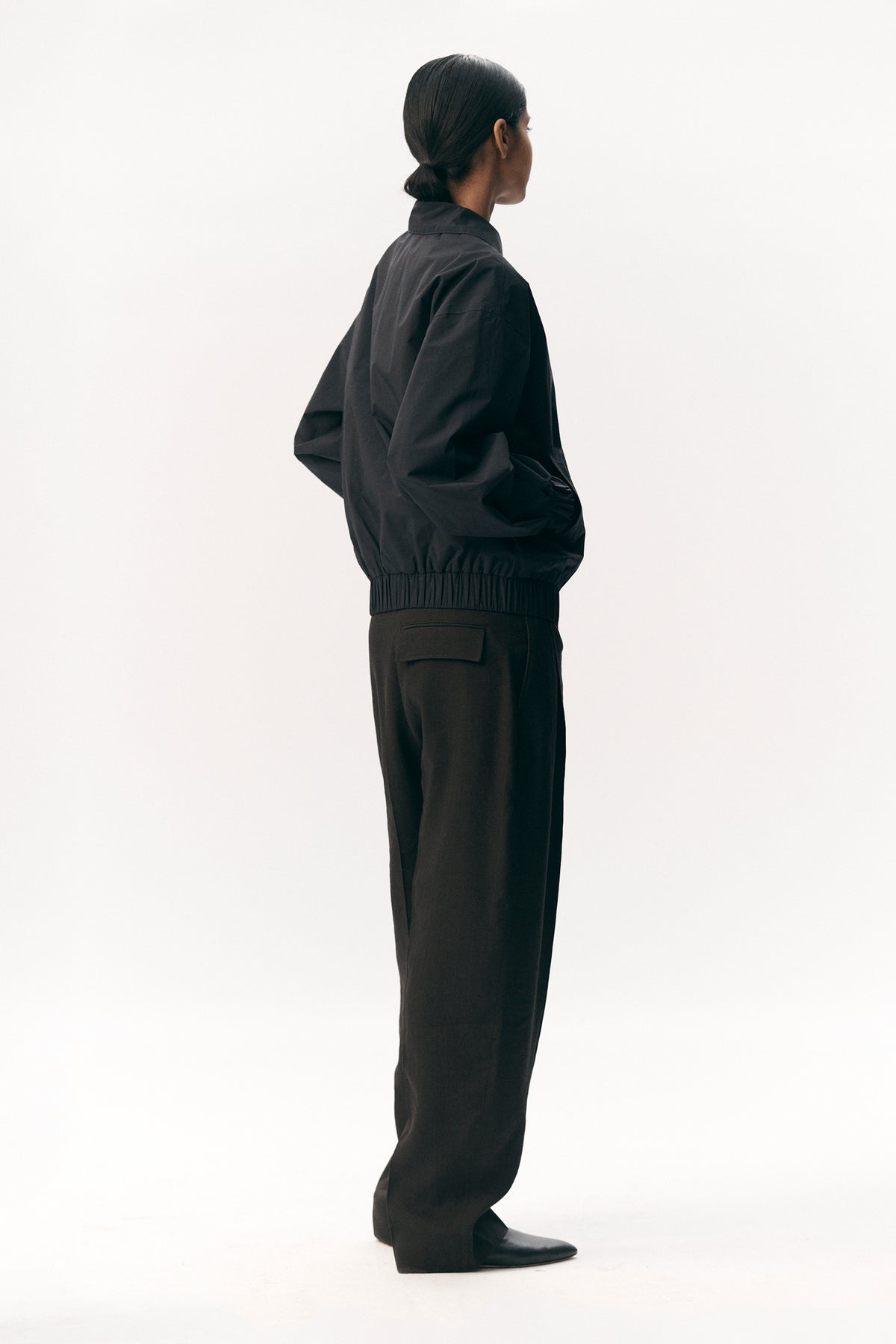 SHORT TRACKER WM NYLON SS26 NAVY