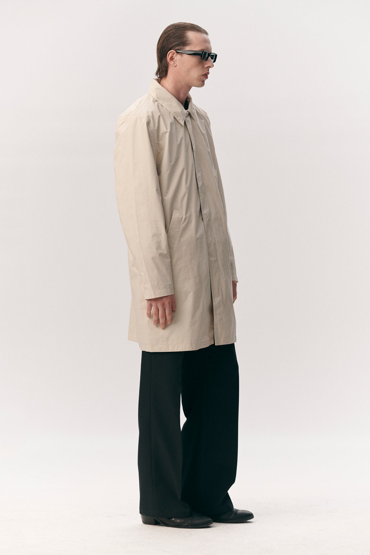 LONG DONG STRETCH NYLON SS26 BEIGE