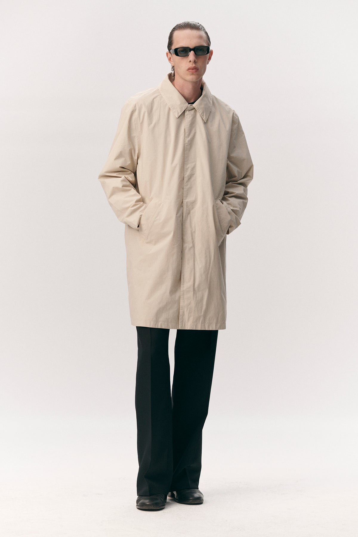 LONG DONG STRETCH NYLON SS26 BEIGE