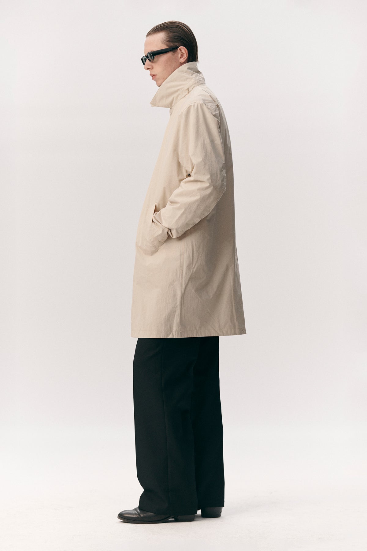 LONG DONG STRETCH NYLON SS26 BEIGE