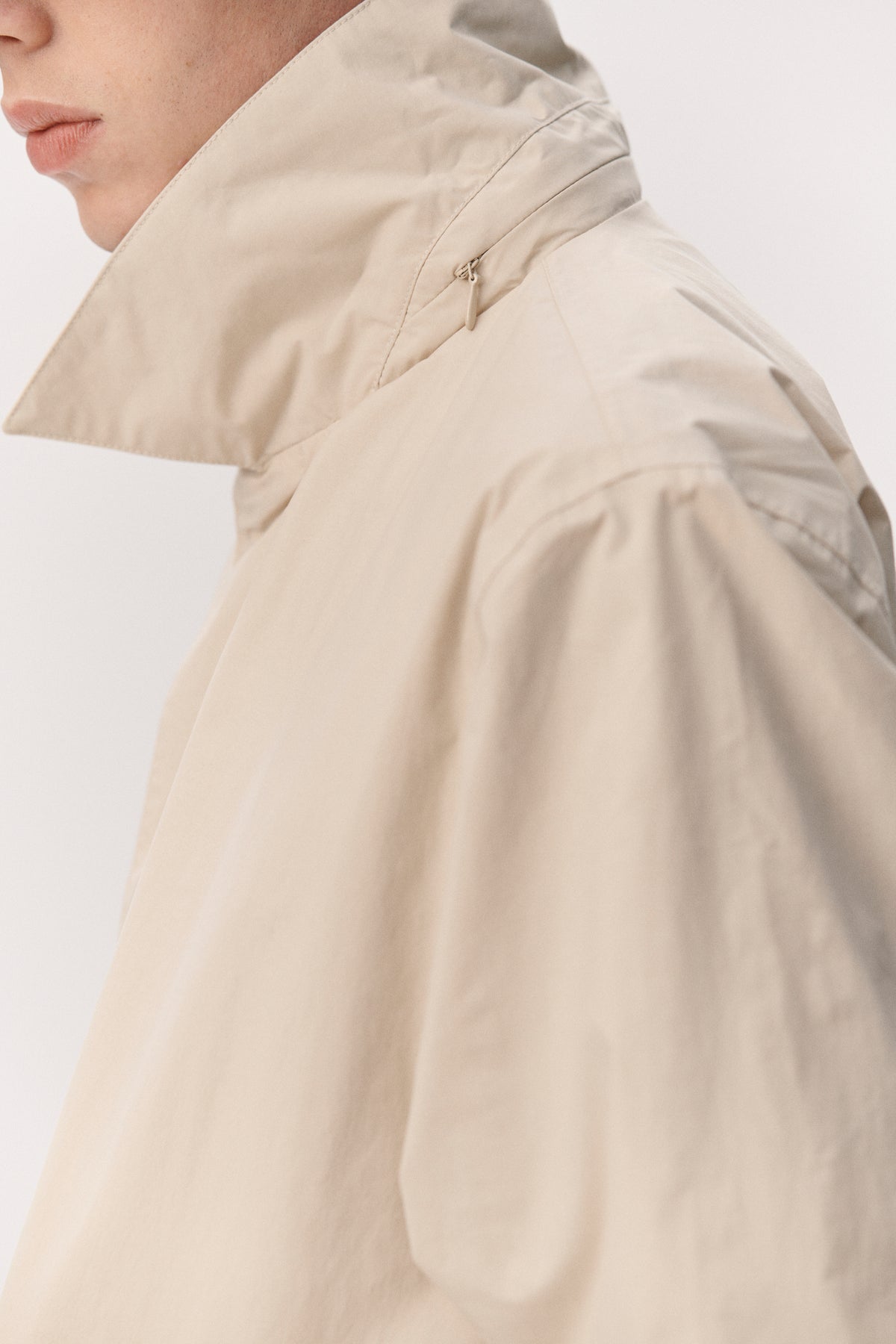 LONG DONG STRETCH NYLON SS26 BEIGE