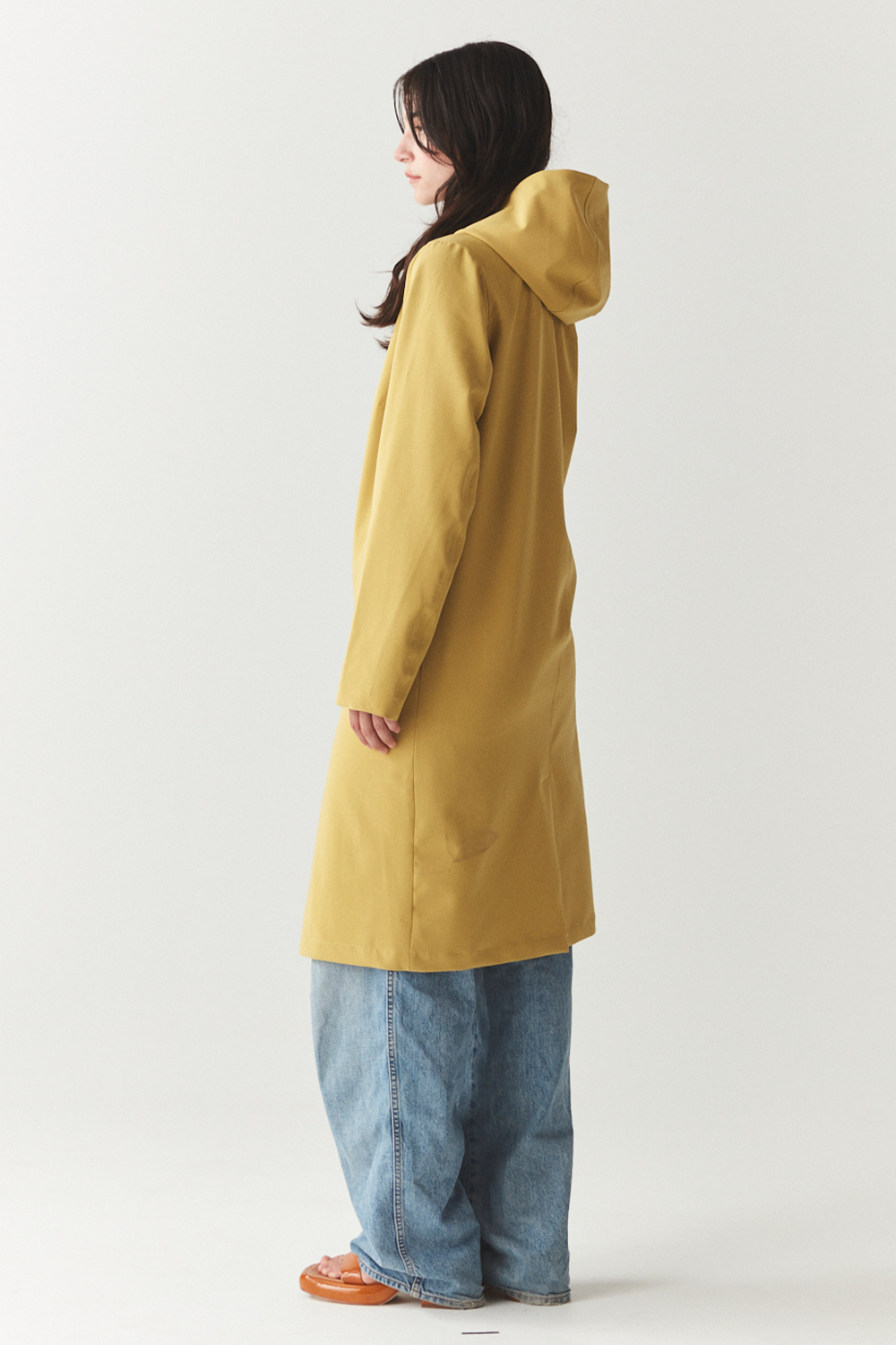 NOT SO LONG TUBE STRETCH TWILL SS'24 YELLOW