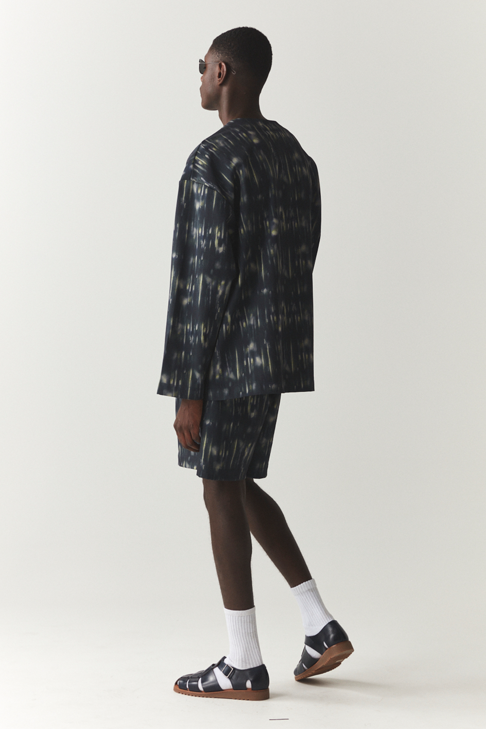 LINER PRINTED UNI SS'24 NAVY