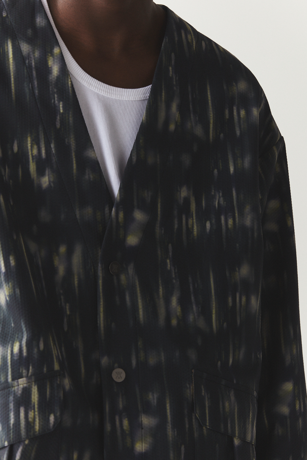 LINER PRINTED UNI SS'24 NAVY