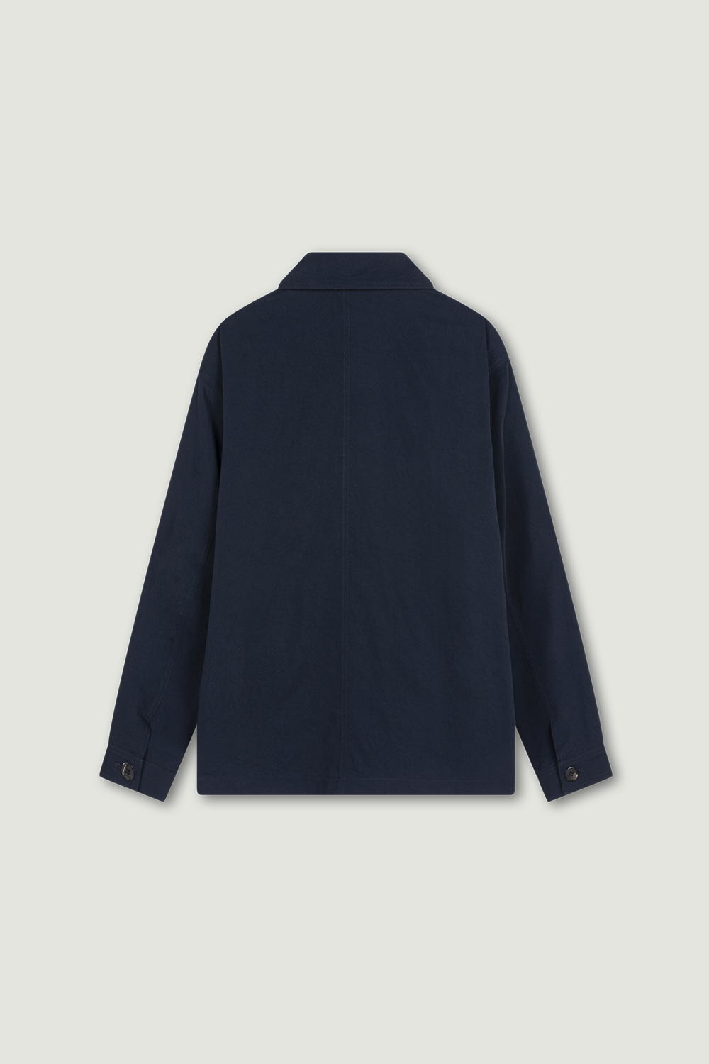 O-SHIRT CRINCLE NYLON SS'24 NAVY