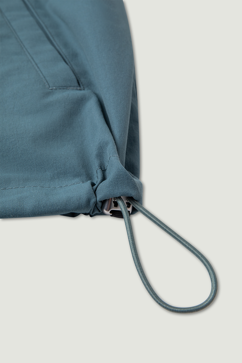 POP OVER ZIP SS'24 FADED AQUA